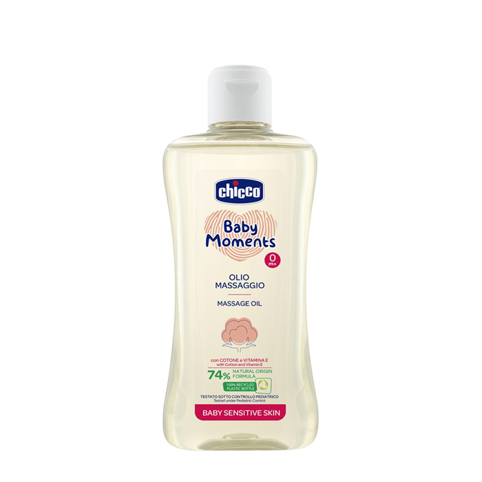 روغن ماساژ کودک چیکو مدل MASSAGGIO حجم 200 میلی لیتر