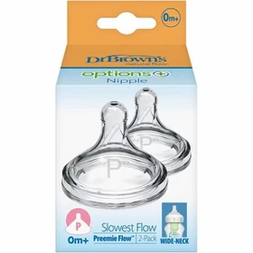 سرشیشه تپل P دکتر براونز Dr Browns (نیم قطره)