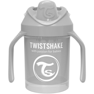 لیوان دسته دار 230 میل تویست شیک بژ TWISTSHAKE