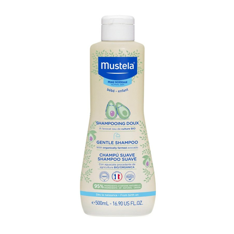 شامپو سر بچه حجم 500 میل موستلا mustela