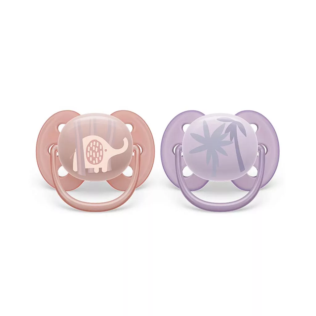 Avent-Ultra-Soft-Pacifier-2_Pack-Elephant-and-Palm-Design-Suitable-for-Babies-0_6-Months_-1